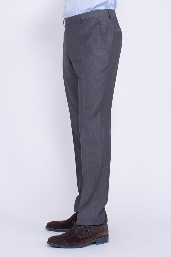 Varteks Sive hlače od odijela s mikrostrukturom - Regular fit