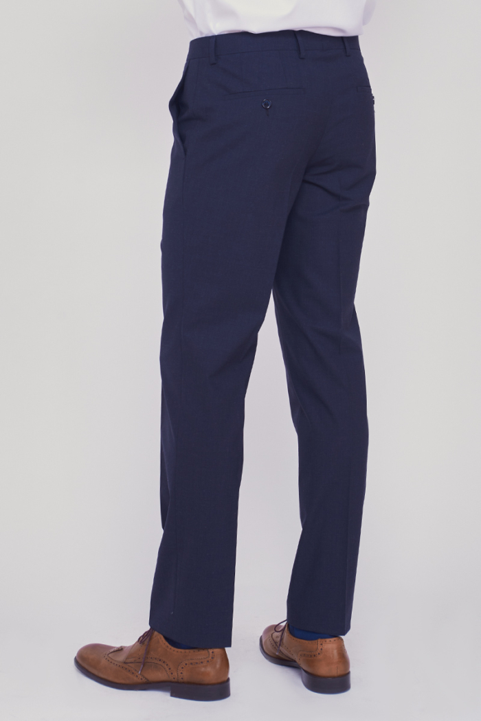Varteks Sivo plave hlače od odijela - Regular fit