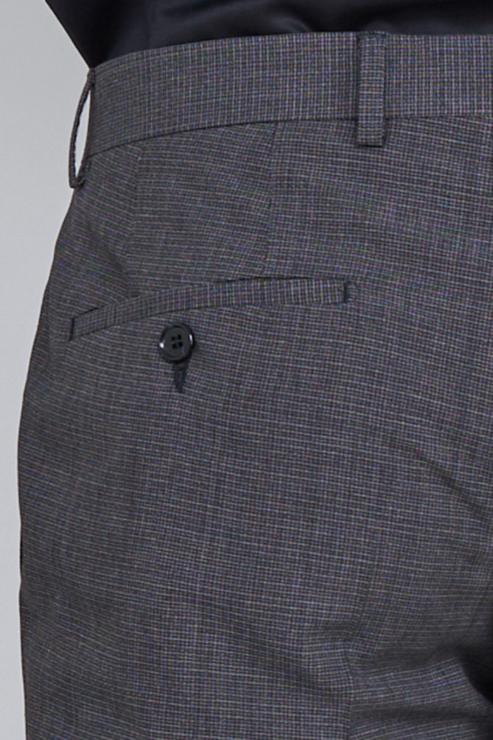 Varteks Sive hlače s mikro dezenom - Regular fit