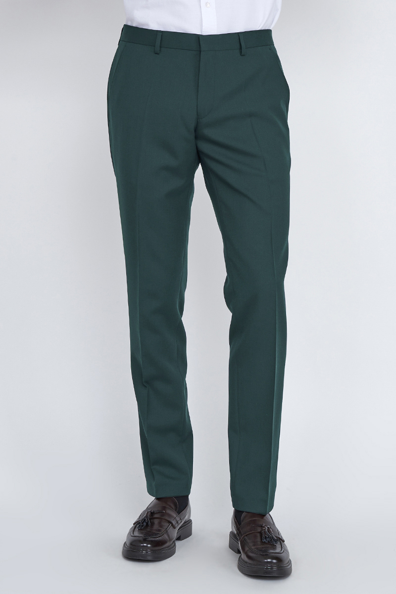 LOTHIAN - MID-GREEN | Suit Trousers | Ted Baker AU