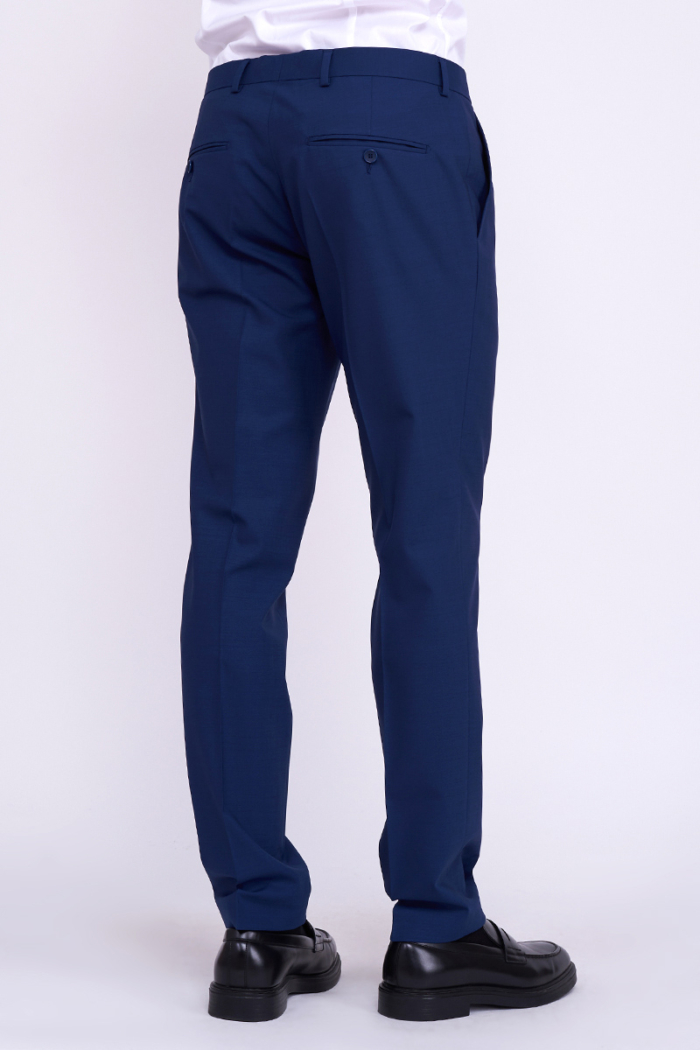 Varteks YOUNG – Elegantne hlače otvoreno plave boje – Slim fit