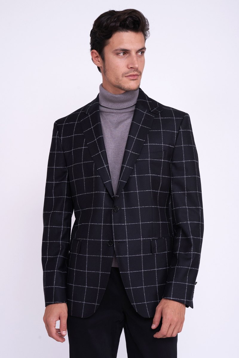 Men's grey suit blazer – Slim fit – Varteks d.d.