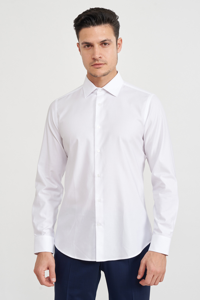 Varteks Klasična bijela muška košulja – Slim fit