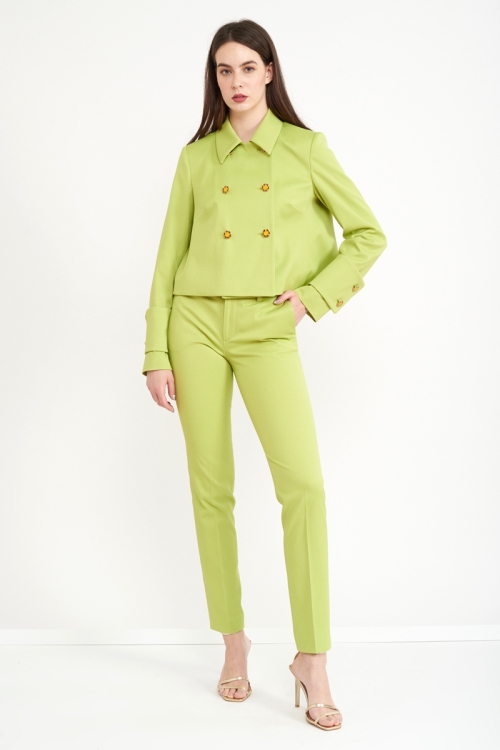 Varteks Limeta zelene ženske hlače