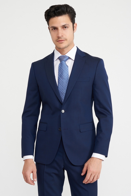 Varteks Elegantan tamno plavi sako od odijela - Regular fit