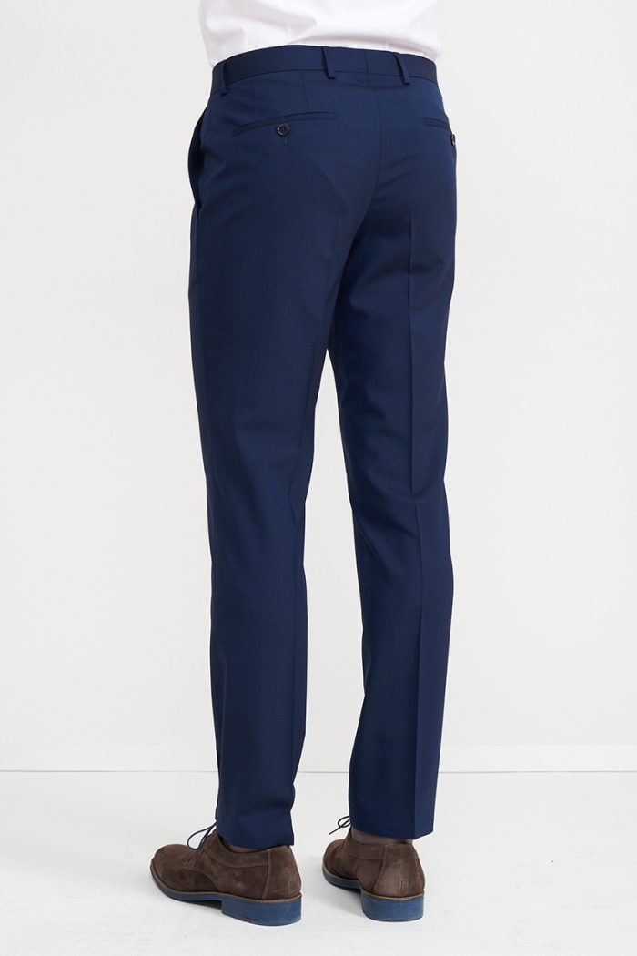 Varteks Elegantne tamno plave hlače od odijela - Regular fit